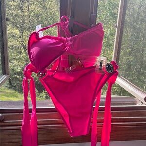 Vibrant Pink Bikini Set